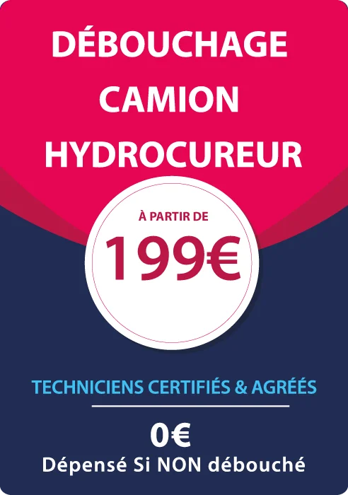 débouchage camion hydrocureur